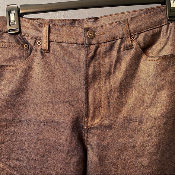 NWOT DG2 by Diane Gilman Copper Color with Embellishments Down the Sides - Picture 10 of 16